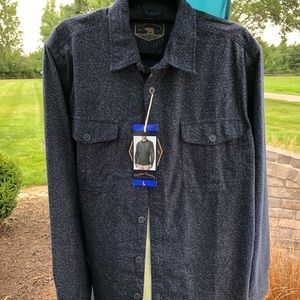 Heather Navy Color Dry Goods Men’s Shirt